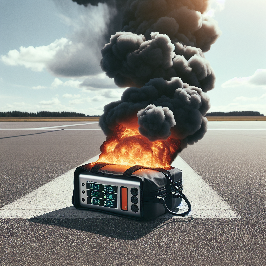 Miraculous Near Miss as Smoking Power Bank Prompts Emergency Landing