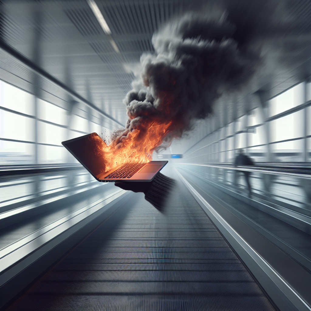 Smoke and Panic: A Narrow Escape During Deplaning