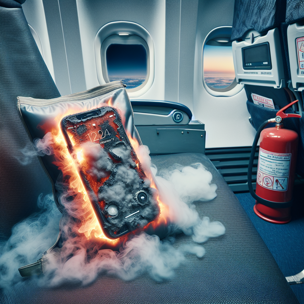 Overheating Phone Sparks Mid-Taxi Emergency on Houston Flight