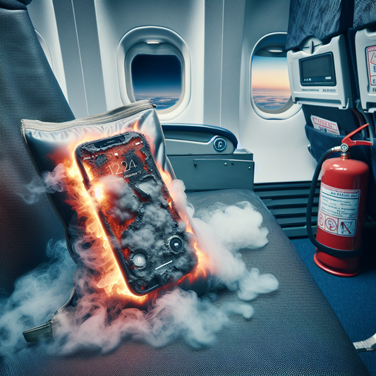 Overheating Phone Sparks Mid-Taxi Emergency on Houston Flight