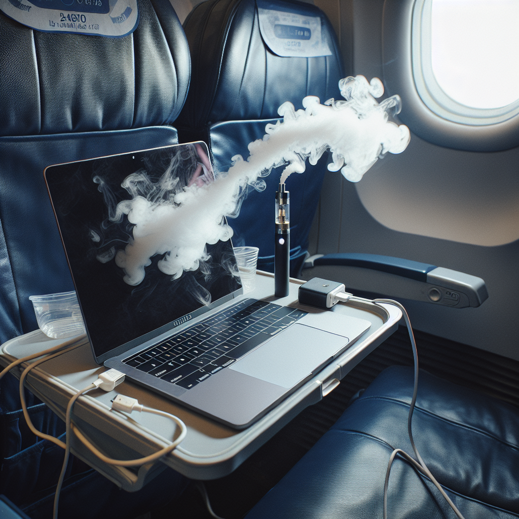 Mid-Air Emergency: E-Cigarette Sparks Panic on Board