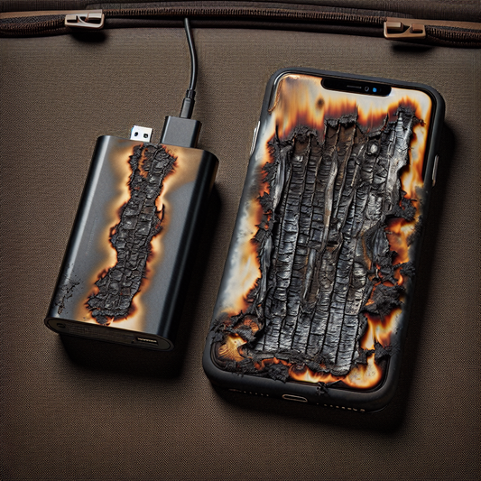 Mid-Air Scare: Overheating Electronic Device Leads to Burns and Urgent Calls for Increased Safety Measures