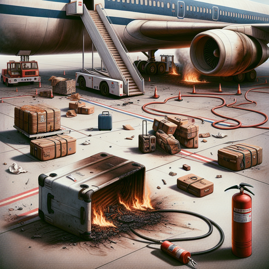 Close Call: Smoking Luggage Incident Averts Tragedy at San Diego Airport