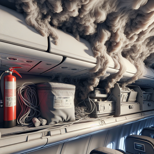 Mid-Air Scare: Battery Pack Ignition Averted on Holiday Flight