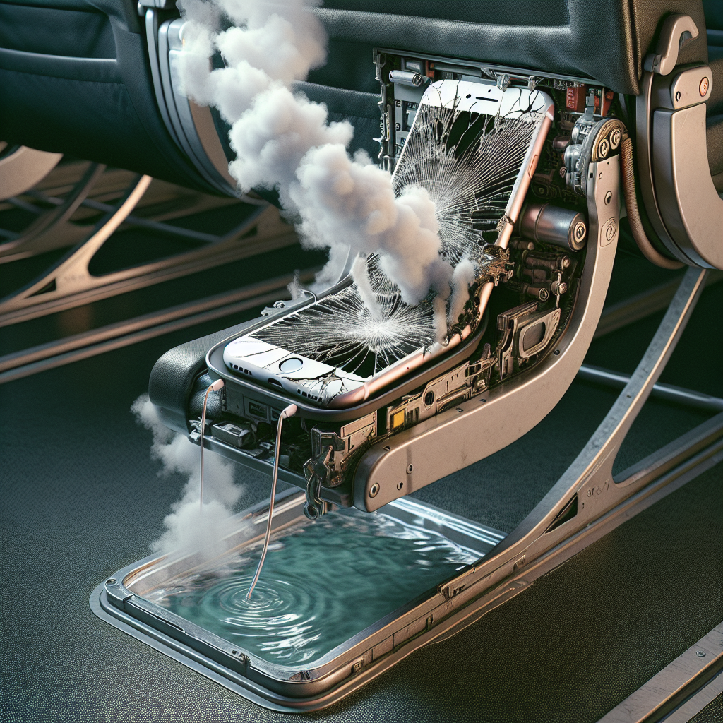 Mid-Air Scare: Smartphone Ignites on Commercial Flight