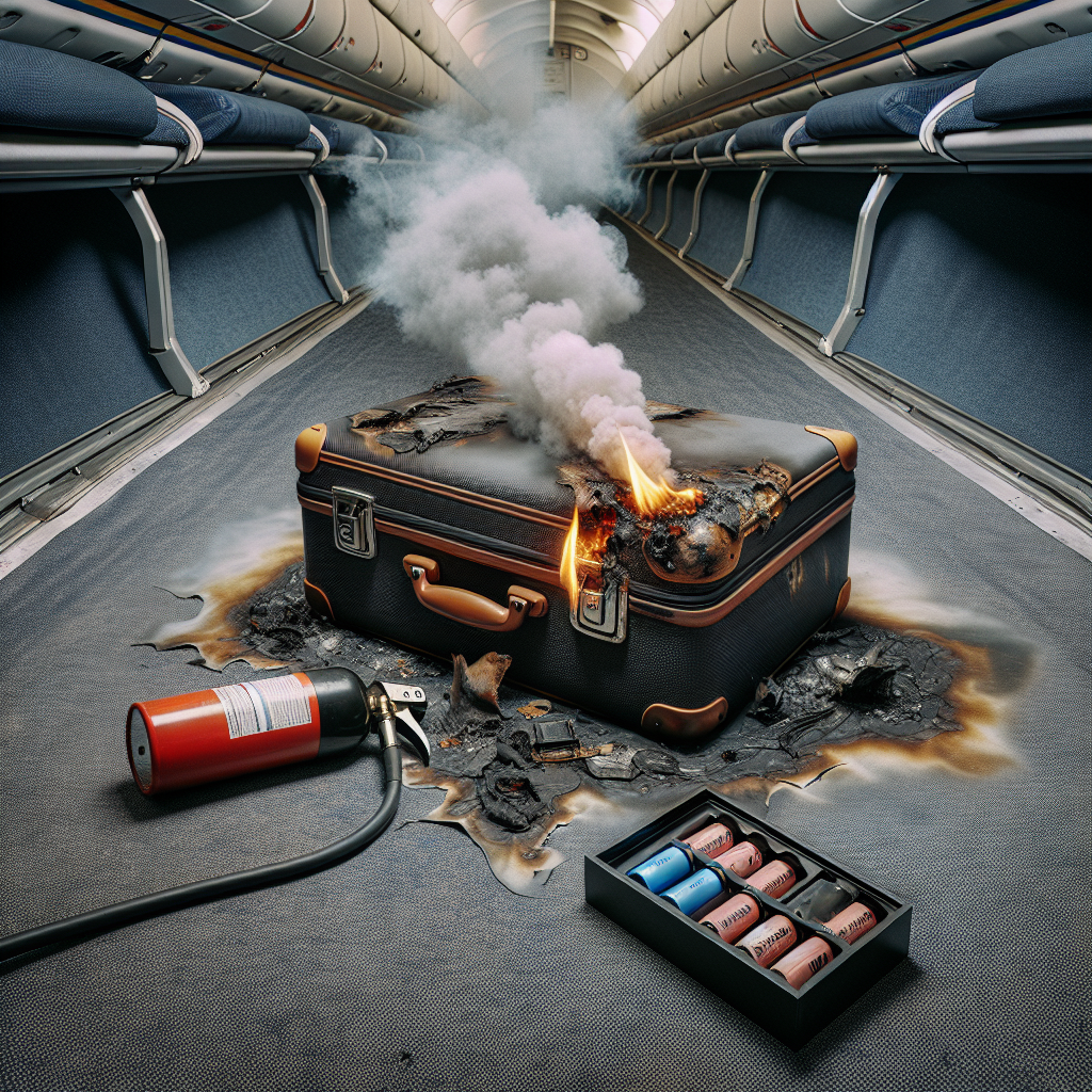 Dramatic Blaze Averted at St. Kitts Airport: The Perils of Portable Electronics