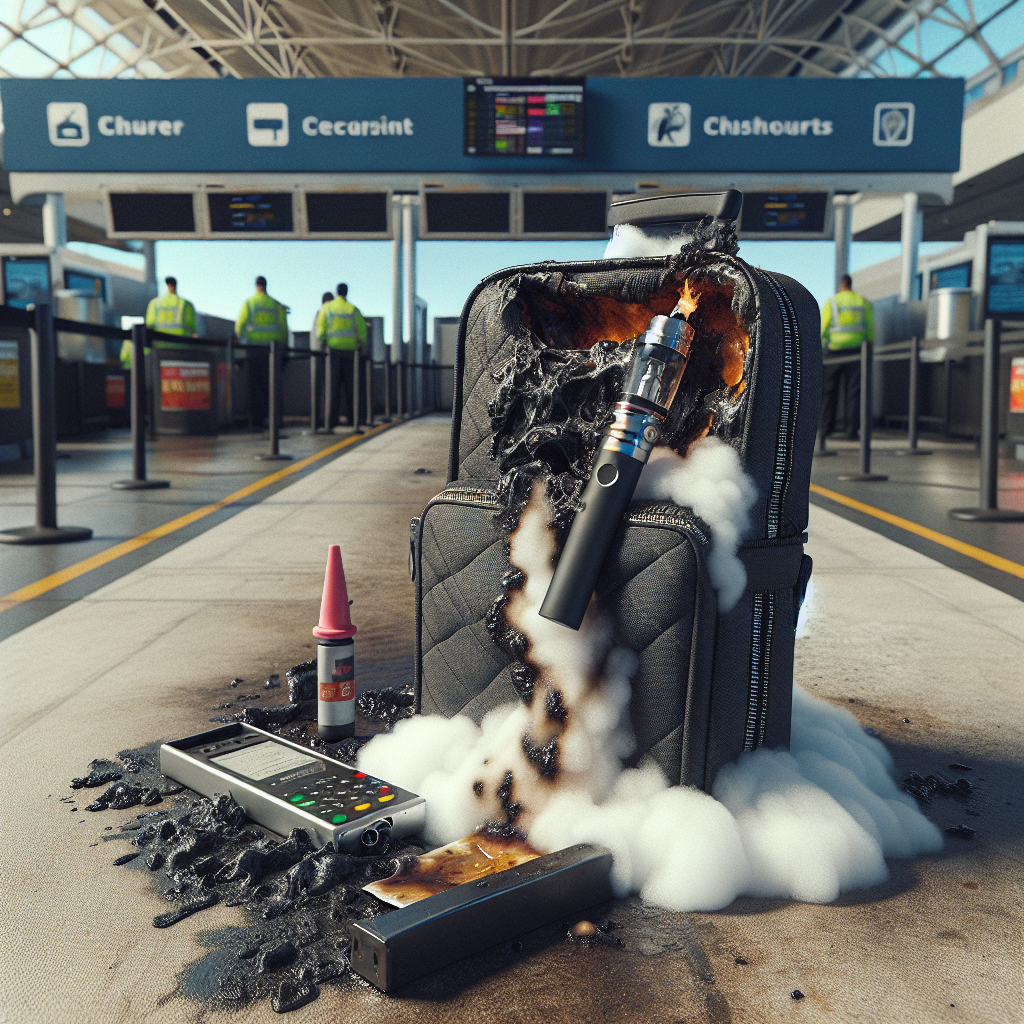 Chaos at Jacksonville Airport: Carry-On Fire Sparks Safety Concerns