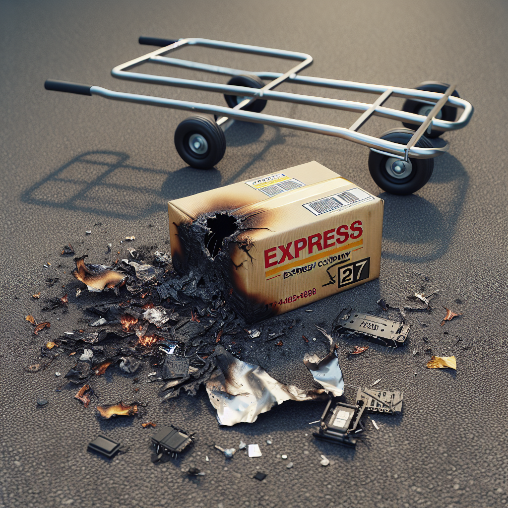 Unexpected Explosion Raises Concerns Over Lithium Battery Transportation