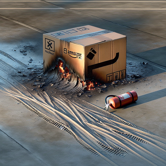 Unexpected Inferno: Laptop Battery Ignites in Transit