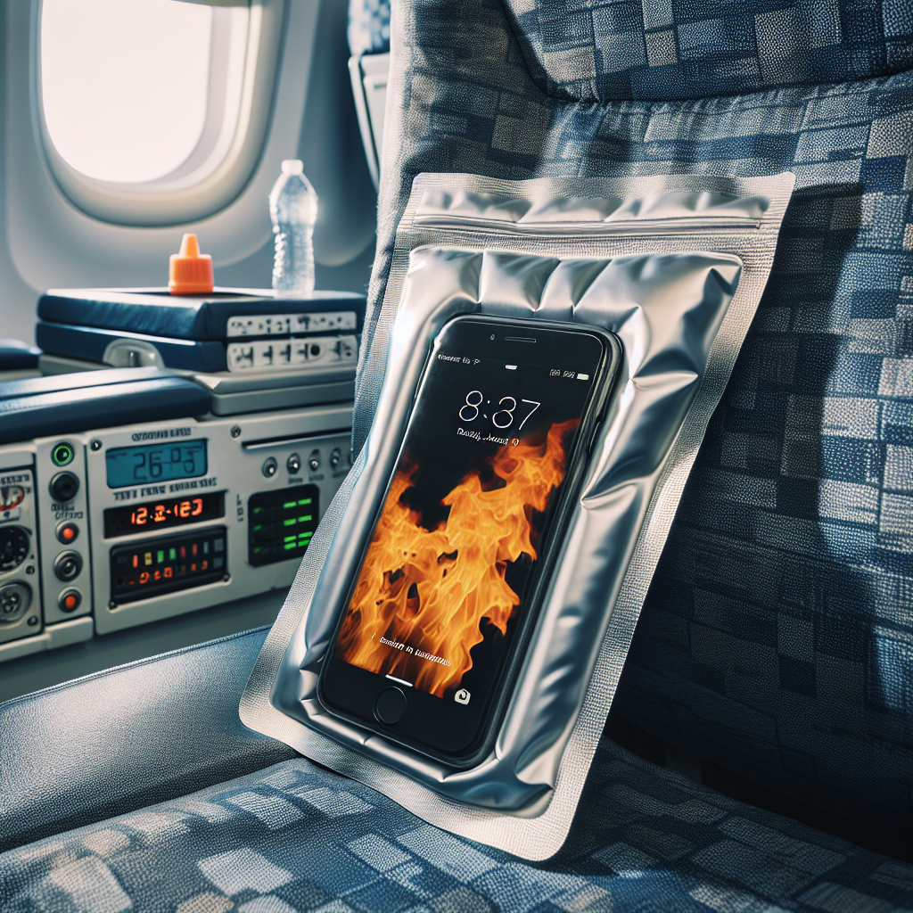 High-Tech Hazard Averted on Airline Flight