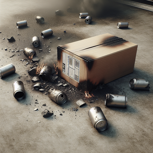 Unforeseen Danger: Routine Package Delivery Ignites Safety Concerns