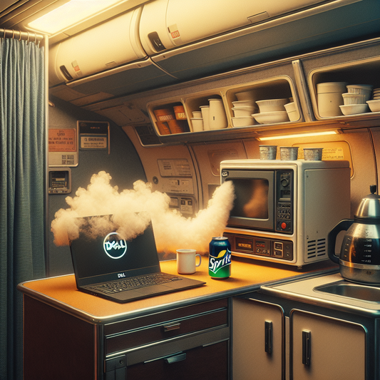 Mid-Air Scare: Smoking Laptop Causes Alarm on American Airlines Flight