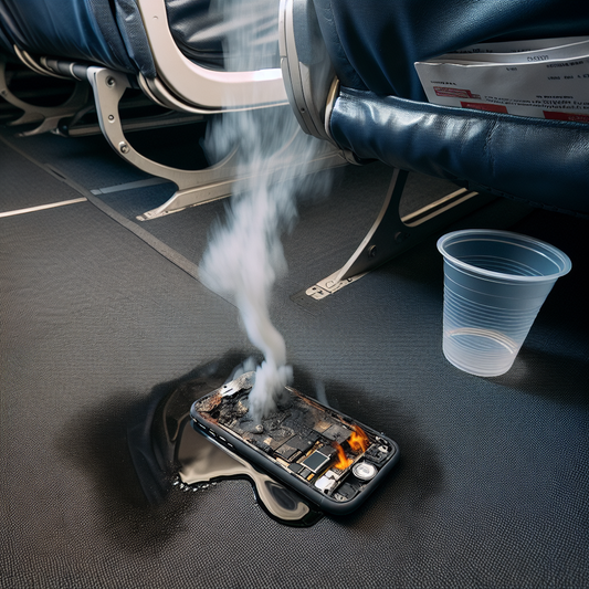 Breaking News: Mid-Air Scare as Overheating Cellphone Raises Alarm