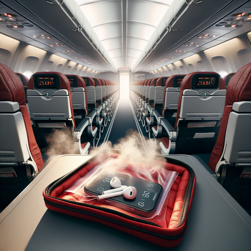 High-Flying Hazard Averted: Overheating Ear Pods Cause Mid-Air Scare