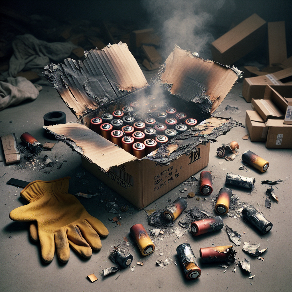 A Close Call: Battery Malfunction Leads to Workplace Fire in Erlanger