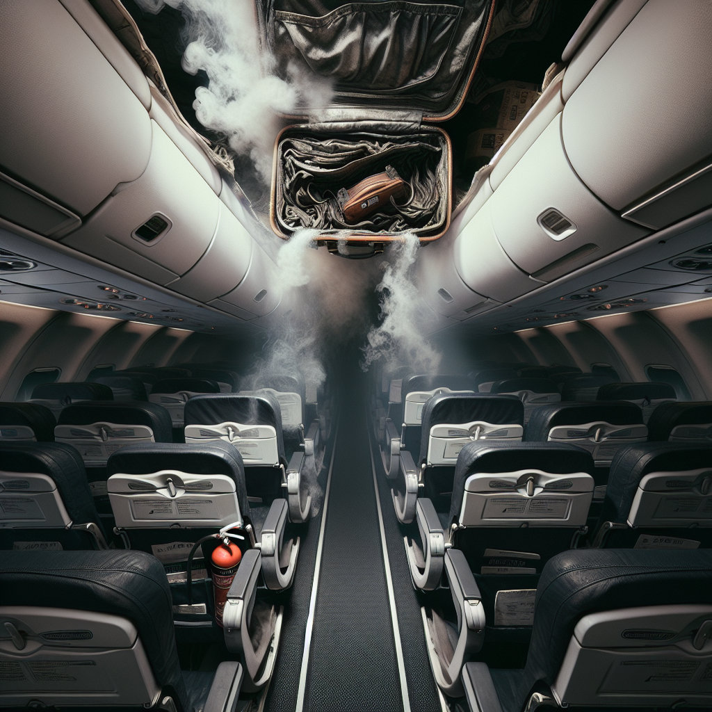 Midair Crisis Averted by Quick-Thinking Crew and Passengers as Fire Breaks Out on Flight