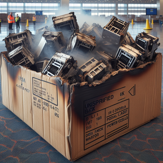 A Close Call at Louisville Airport Reveals The Hidden Danger of Improperly Packaged Batteries