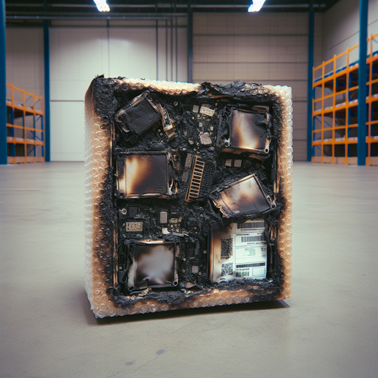 Fiery Mishap in Kentucky Sort Center Raises Alert on E-Cigarette Shipment Dangers