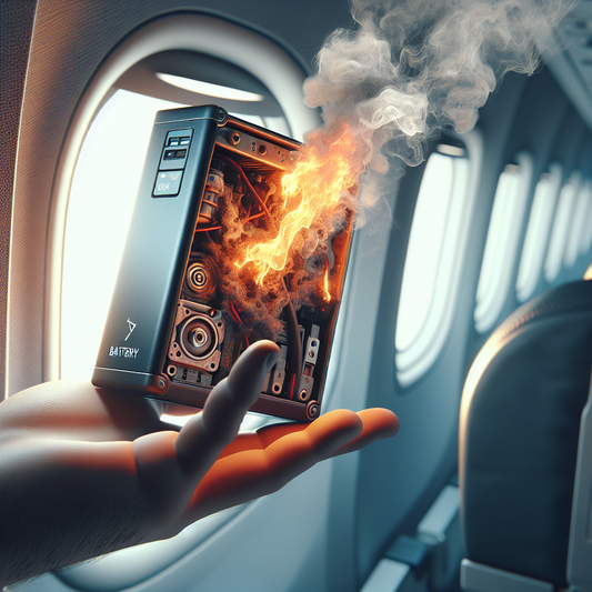Midair Scare: Overheating Device Prompts Emergency Response