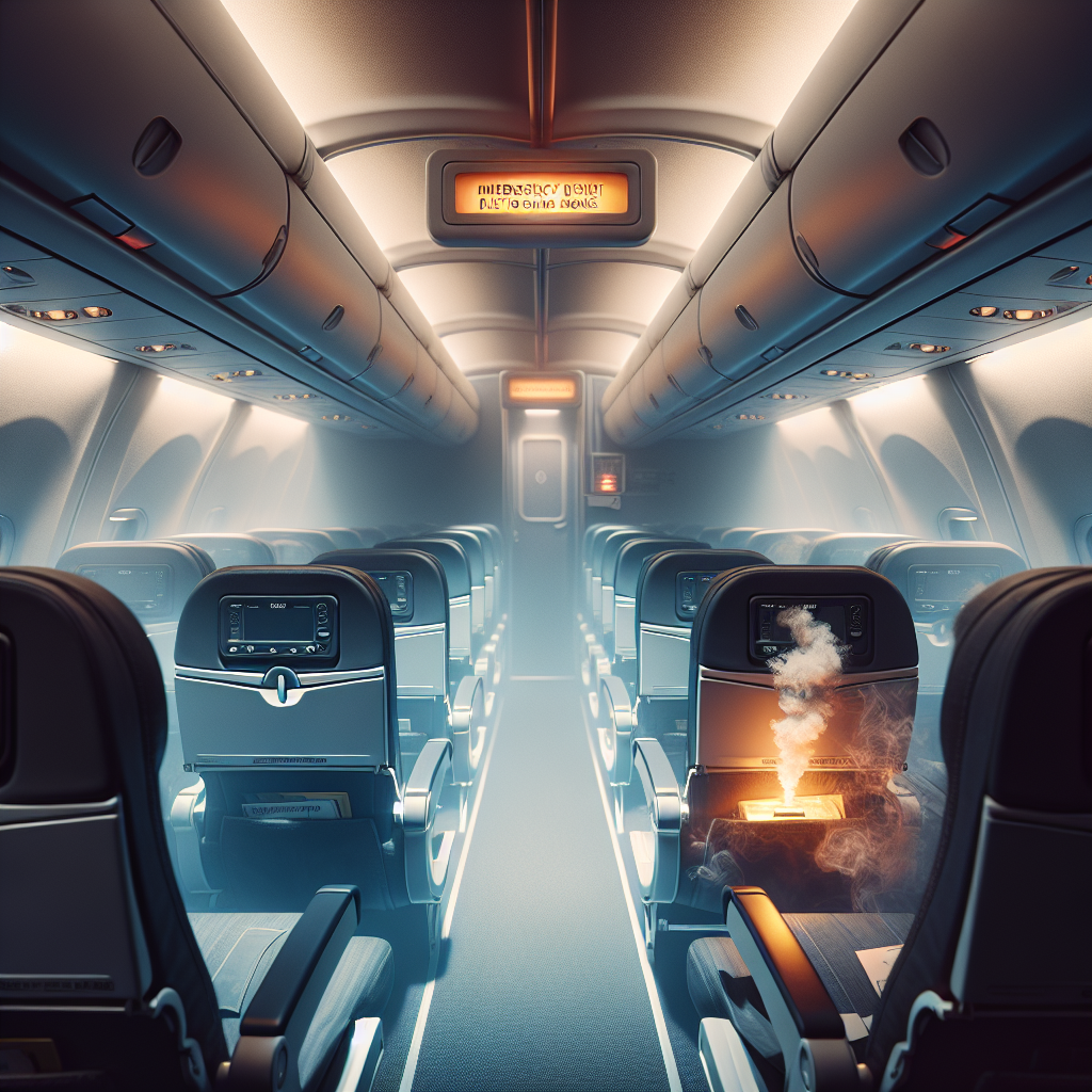 Narrow Escape in the Skies: Flight Diverts Due to Cabin Smoke Scare