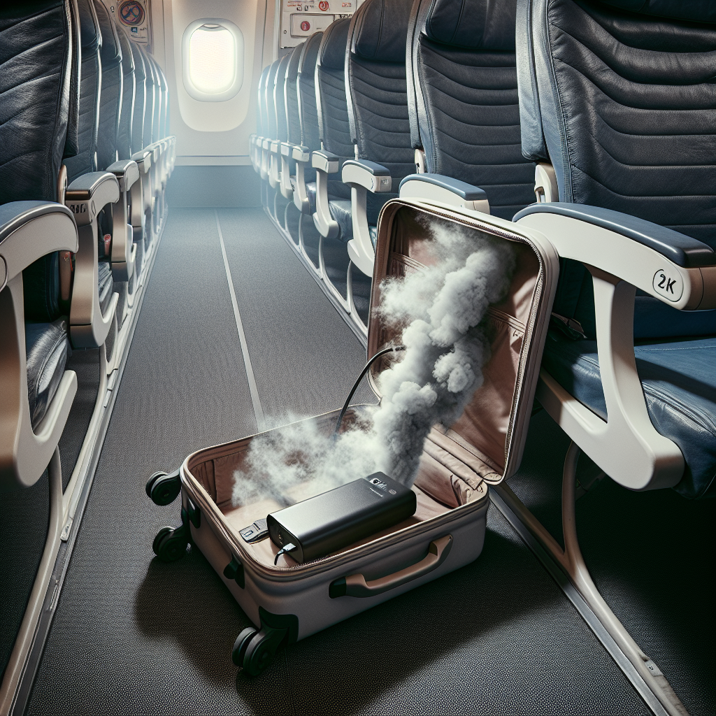 Smoke Eruption in Aircraft Narrowly Avoids Disaster