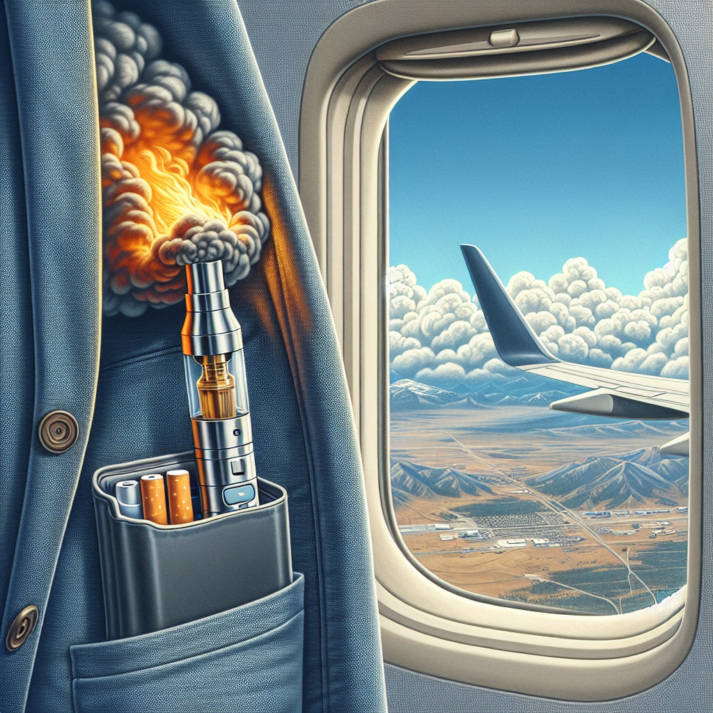 Mid-Air Scare: Passenger’s Electronic Device Sparks Panic