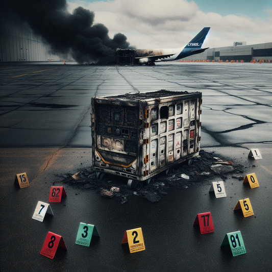Cargo Facility Evacuated After Lithium Battery Fire