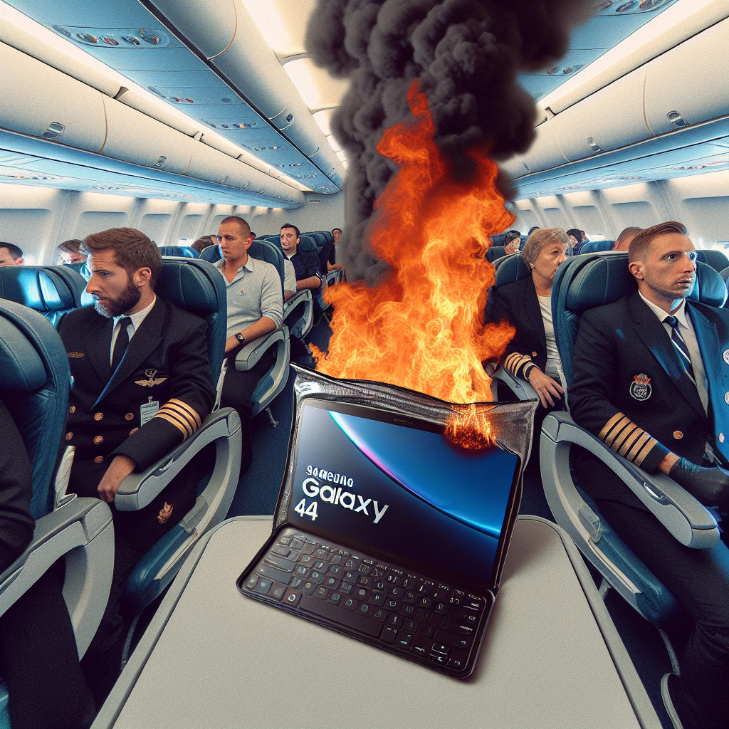 Mid-Air Emergency: Overheating Laptop Prompts Quick Action