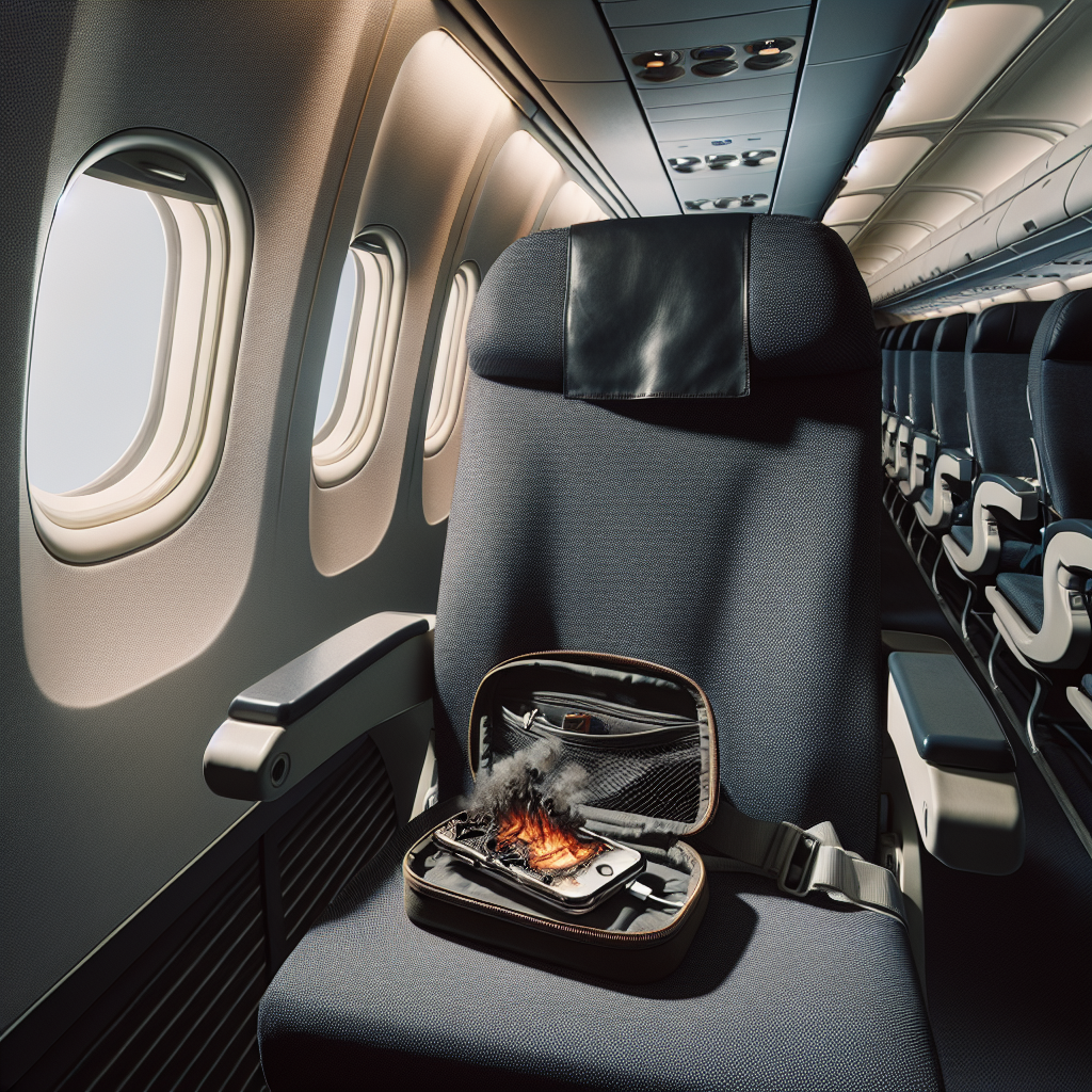 Mid-Air Scare: Passenger's Phone Smokes on Flight to Houston
