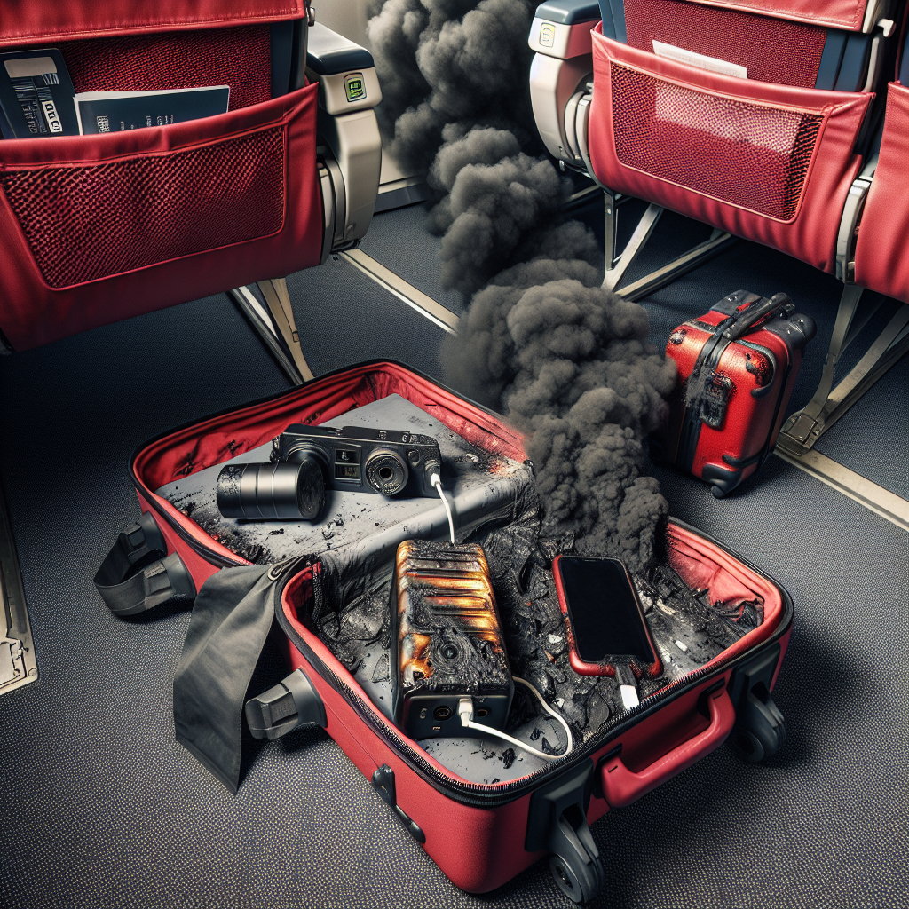 High-Flying Hazard: Onboard Blaze Averted
