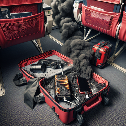 High-Flying Hazard: Onboard Blaze Averted